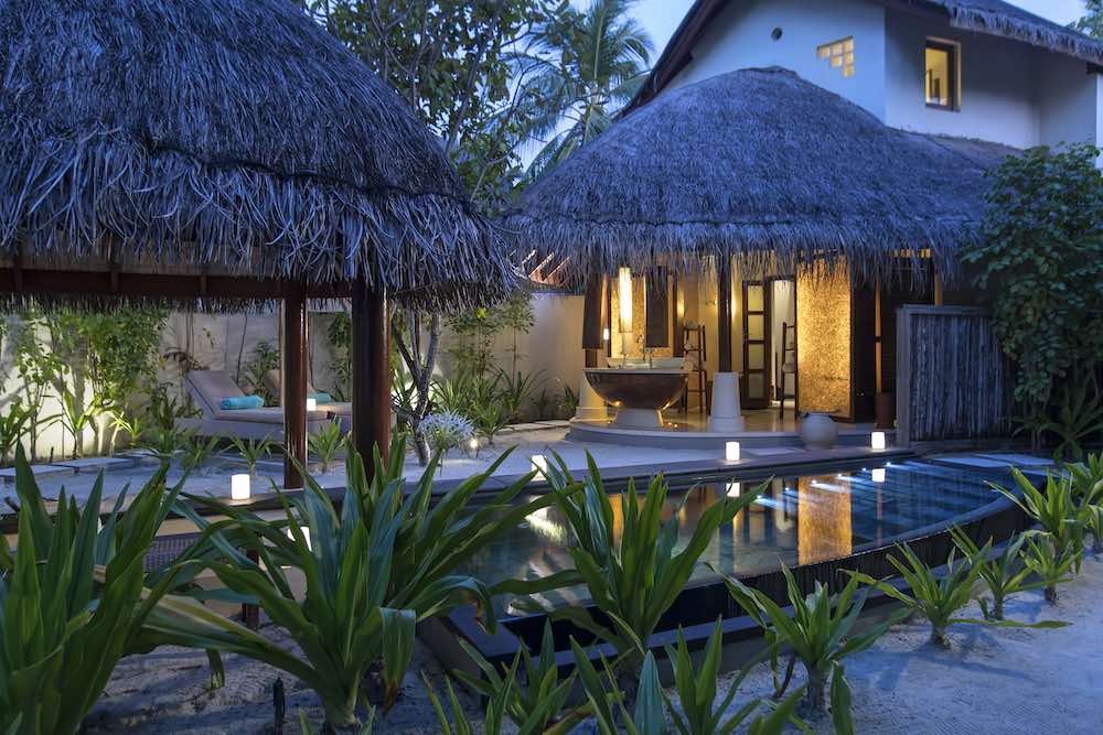 Double Storey Beach Villa at Constance Halaveli, view 3